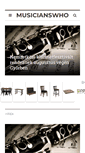 Mobile Screenshot of musicianswho.hu